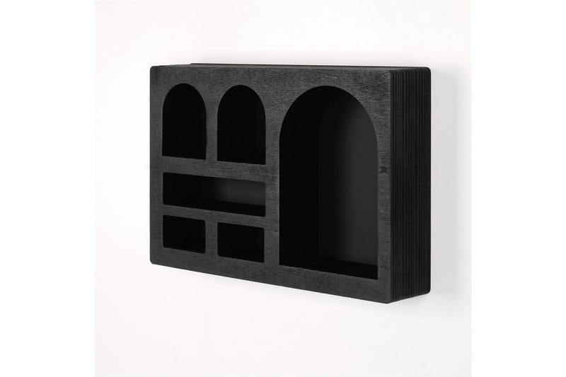 Masatane Væghylde 35 cm - Sort - Opbevaring - Hylder & Reoler - Væghylde & vægreol