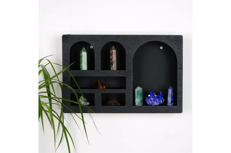 Masatane Væghylde 35 cm - Sort - Opbevaring - Hylder & Reoler - Væghylde & vægreol