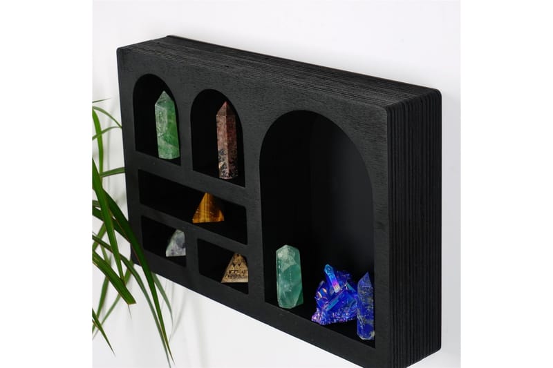 Masatane Væghylde 35 cm - Sort - Opbevaring - Hylder & Reoler - Væghylde & vægreol