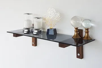 Michaelchristop Væghylde 85 cm - Valnød - Opbevaring - Hylder & Reoler - Væghylde & vægreol