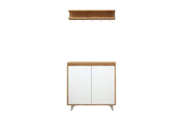 Mod Design Skænk/ hat hylde - Træ / hvid - Møbler - Entrémøbler - Møbelsæt til hall og entre