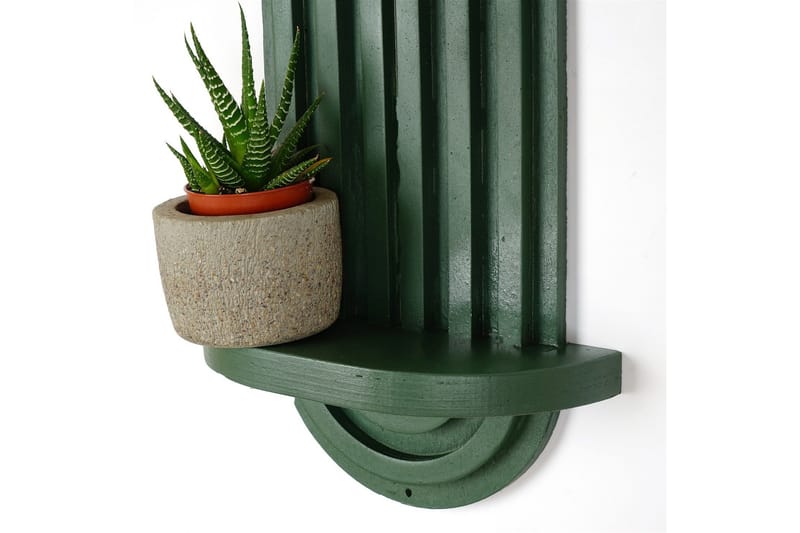 Nagaji Væghylde 40 cm - Grøn - Opbevaring - Hylder & Reoler - Væghylde & vægreol
