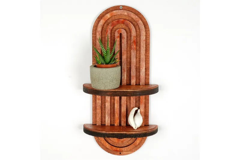 Nagaji Væghylde 40 cm, Lyserød