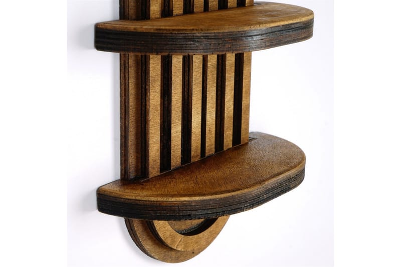 Nagaji Væghylde 40 cm - Valnød finér - Opbevaring - Hylder & Reoler - Væghylde & vægreol