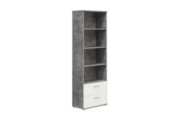 Paesley Opbevaringsreol 60x188 cm - Grå - Opbevaring - Hylder & Reoler - Bogreol
