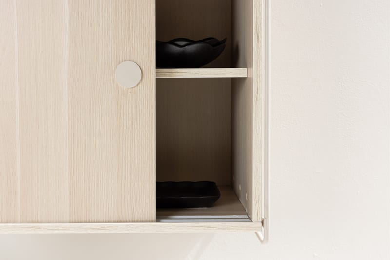 Paris Væghylde 60x35 cm - Hvid - Opbevaring - Hylder & Reoler