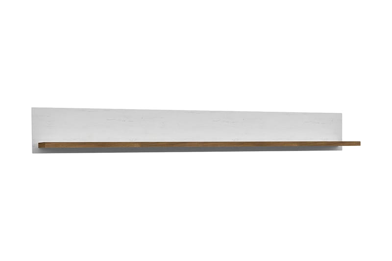 Prowansja Vægreol 160 cm i Træ, Hvid|Brun