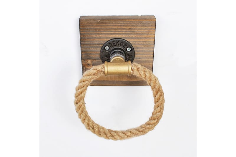 Pukkuri Opbevaringsmøbler 14 cm - Brun - Hus & renovering - Køkken & bad - Badeværelse - Badeværelsestilbehør - Håndklædeholder