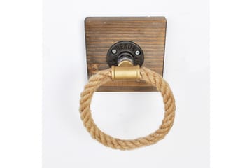 Pukkuri Opbevaringsmøbler 14 cm - Brun - Hus & renovering - Køkken & bad - Badeværelse - Badeværelsestilbehør - Håndklædeholder