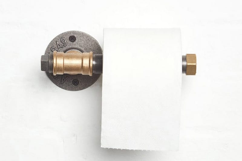 Pukkuri Opbevaringsmøbler 22 cm - Sort / gul - Hus & renovering - Køkken & bad - Badeværelse - Badeværelsestilbehør - Toiletrulleholder