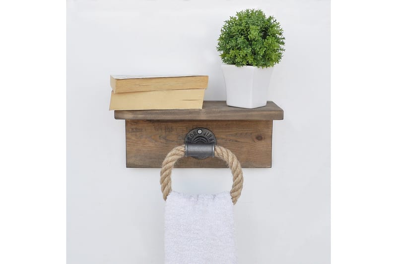 Pukkuri Opbevaringsmøbler 30 cm - Brun - Opbevaring - Hylder & Reoler - Væghylde & vægreol