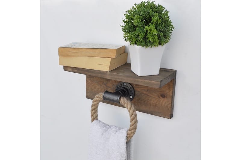 Pukkuri Opbevaringsmøbler 30 cm - Brun - Opbevaring - Hylder & Reoler - Væghylde & vægreol