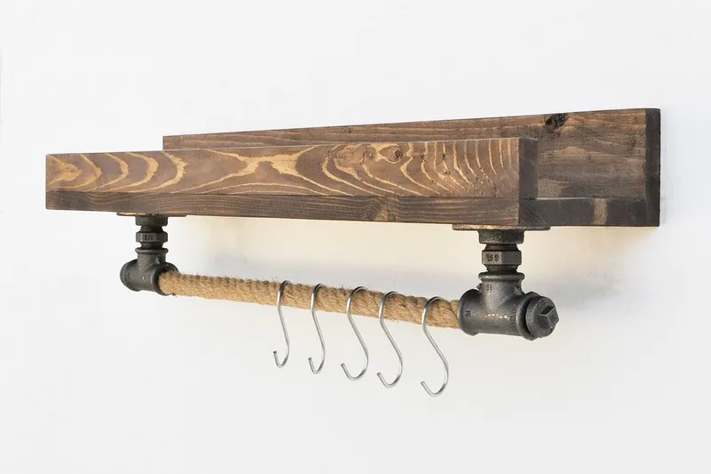 Pukkuri Opbevaringsmøbler 60 cm - Sort - Opbevaring - Hylder & Reoler - Væghylde & vægreol