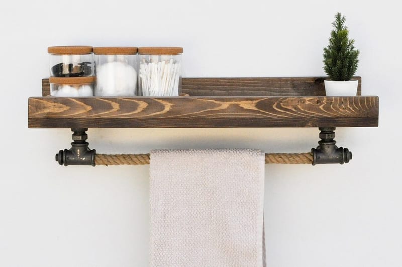 Pukkuri Opbevaringsmøbler 60 cm - Sort - Opbevaring - Hylder & Reoler - Væghylde & vægreol