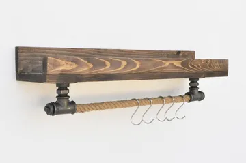 Pukkuri Opbevaringsmøbler 60 cm - Sort - Opbevaring - Hylder & Reoler - Væghylde & vægreol