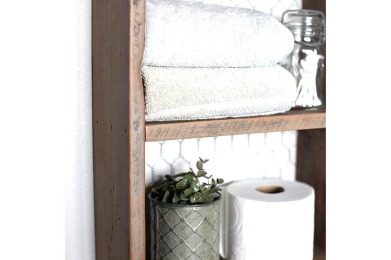 Pukkuri Væghylde 30 cm - Brun - Opbevaring - Hylder & Reoler - Væghylde & vægreol