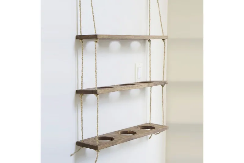 Pukkuri Væghylde 60 cm, Brun