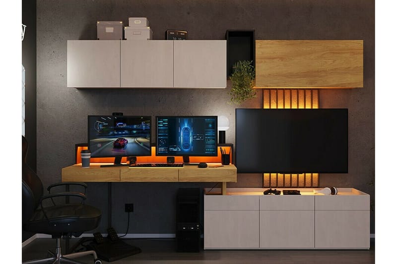 Rathmore Vägghylla 27x25 cm Dark grey - Opbevaring - Hylder & Reoler - Væghylde & vægreol