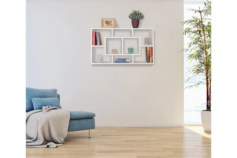 Rhosgoch Væghylde - Hvid - Opbevaring - Hylder & Reoler - Væghylde & vægreol