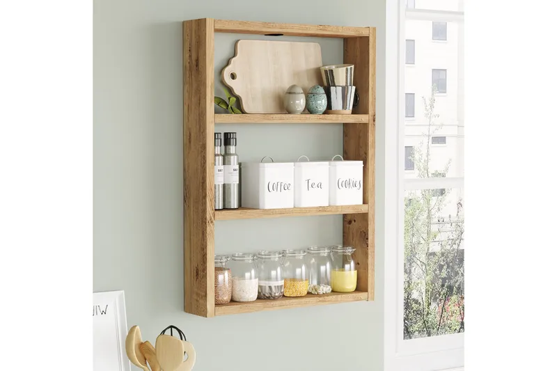 Rinorea Væghylde 43,2x60 cm, Grøn