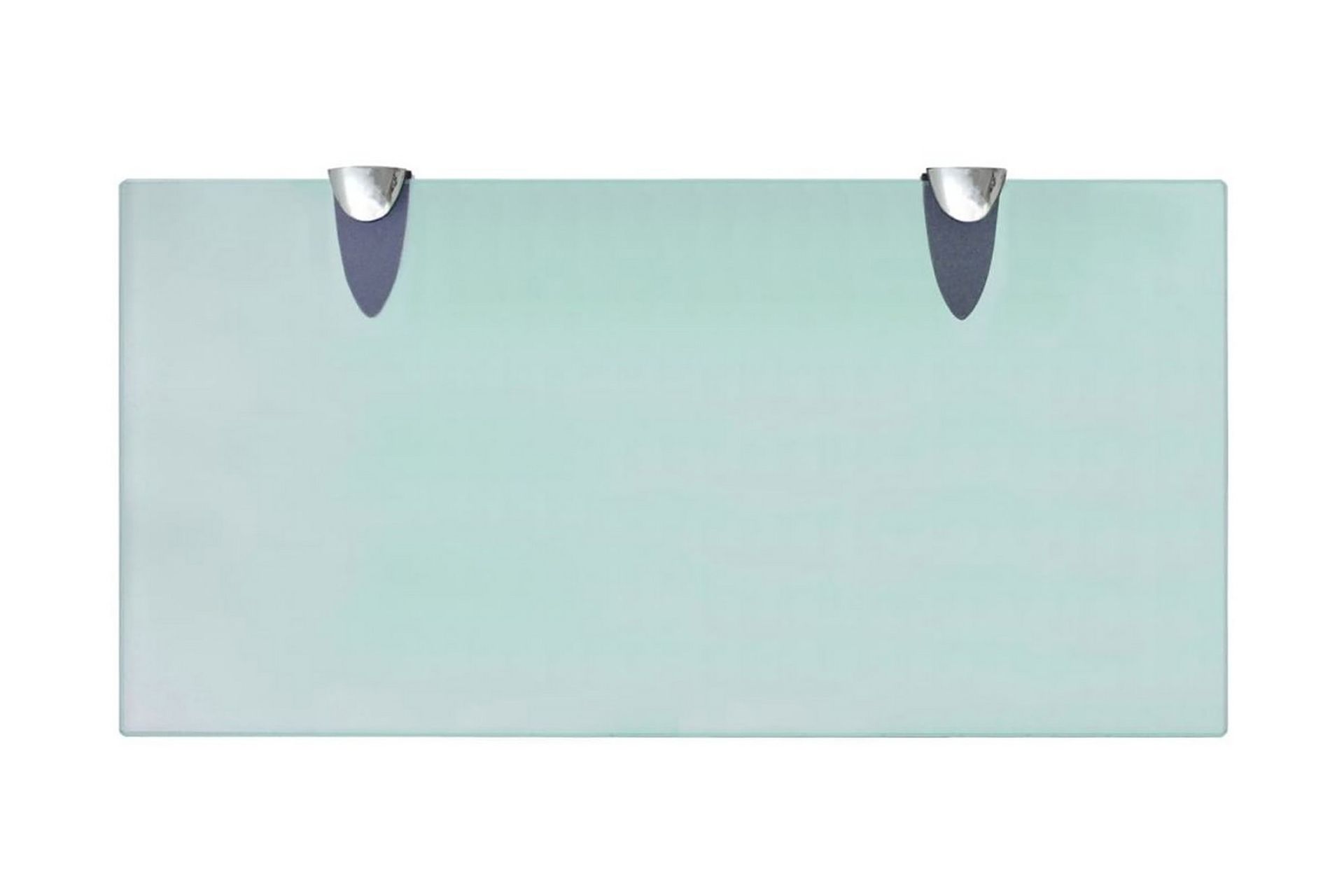 Svævehylde Glas 40X20 Cm 8 Mm - gennemsigtig - Opbevaring - Hylder & Reoler - Væghylde & vægreol