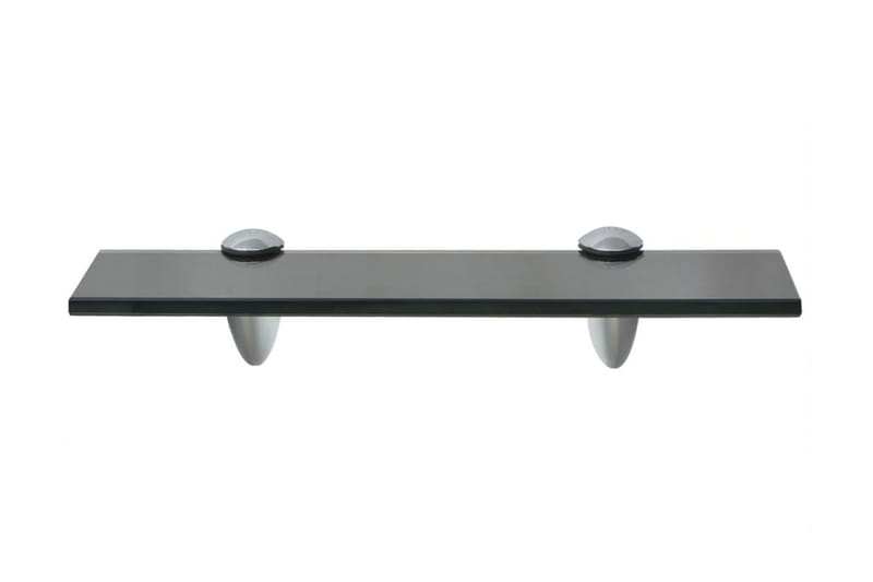 svævehylder 2 stk. 30 x 10 cm 8 mm glas - Sort - Opbevaring - Hylder & Reoler - Væghylde & vægreol