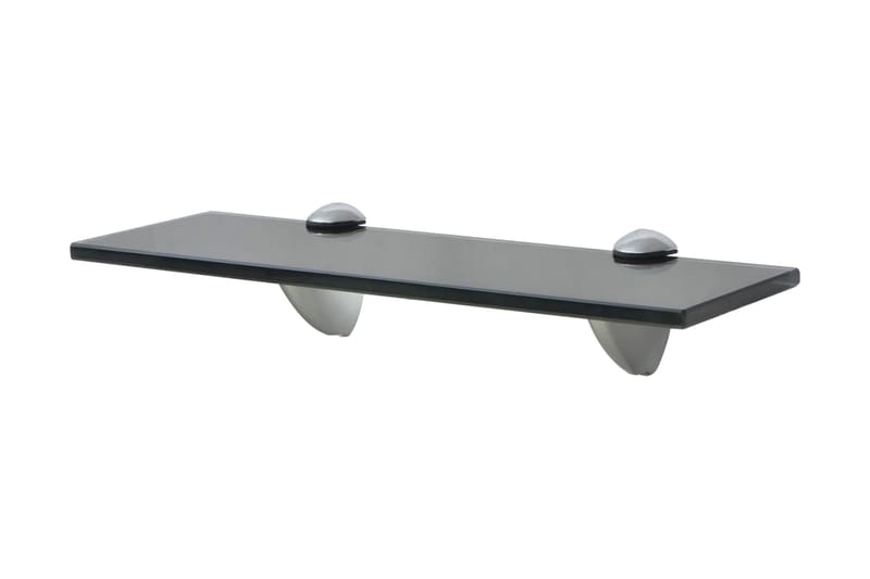 svævehylder 2 stk. 30 x 10 cm 8 mm glas - Sort - Opbevaring - Hylder & Reoler - Væghylde & vægreol