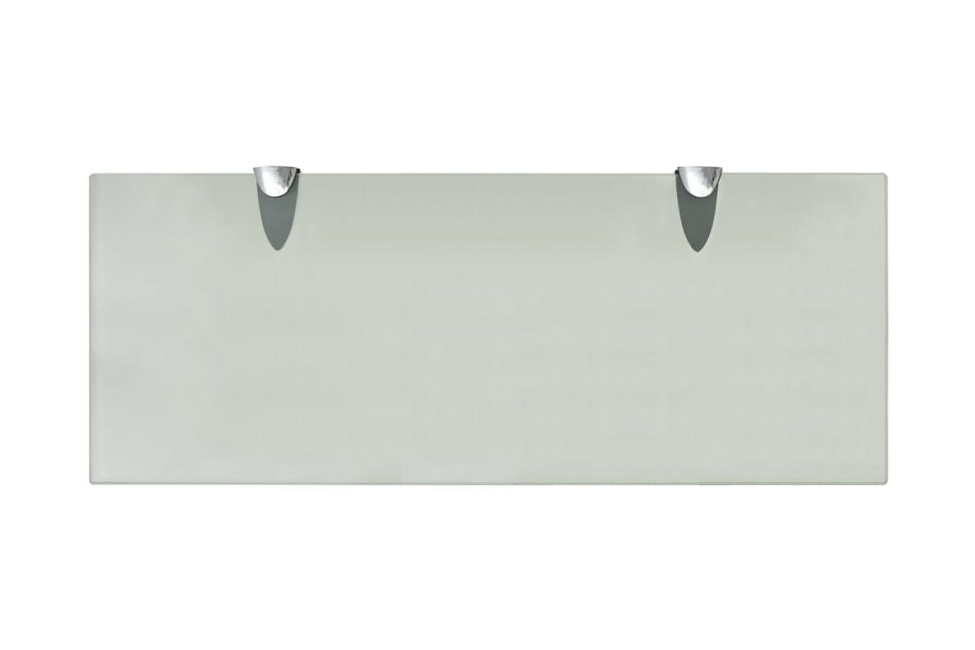 svævehylder 2 stk. 50 x 20 cm 8 mm glas - Gul - Opbevaring - Hylder & Reoler - Væghylde & vægreol