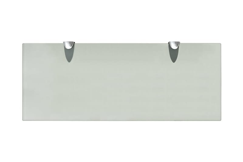 svævehylder 2 stk. 50 x 20 cm 8 mm glas - Gul - Opbevaring - Hylder & Reoler - Væghylde & vægreol