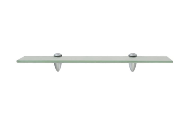 svævehylder 2 stk. 50 x 20 cm 8 mm glas - Gul - Opbevaring - Hylder & Reoler - Væghylde & vægreol