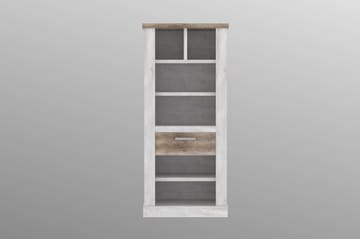 Talebi Opbevaringsreol 41x71 cm - Brun / hvid - Opbevaring - Hylder & Reoler - Bogreol