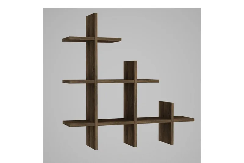 Tera Home bogreol - Valnød - Opbevaring - Hylder & Reoler - Væghylde & vægreol