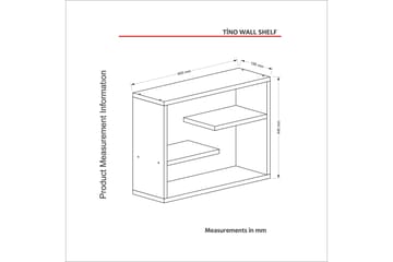 Tera Home Væghylde - Valnød - Opbevaring - Hylder & Reoler - Væghylde & vægreol
