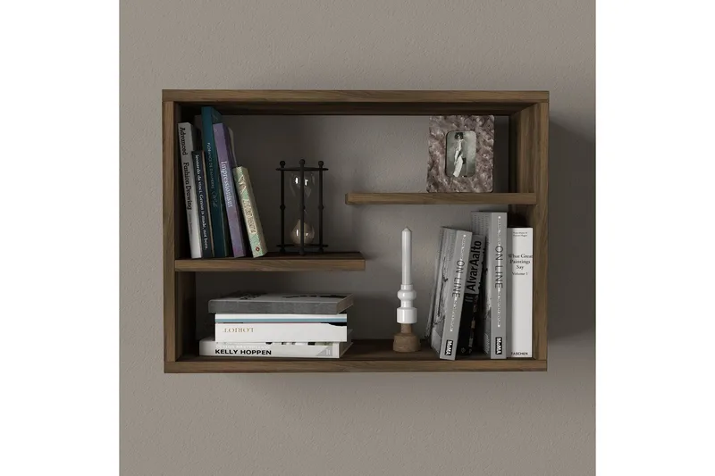 Tera Home Væghylde - Valnød - Opbevaring - Hylder & Reoler - Væghylde & vægreol
