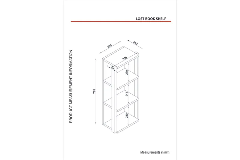 Tera Home Væghylde - Valnød - Opbevaring - Hylder & Reoler - Væghylde & vægreol
