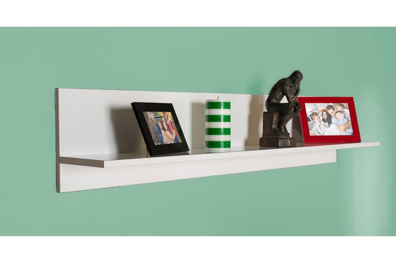 Væghylde Hvid højglans - Opbevaring - Hylder & Reoler - Væghylde & vægreol