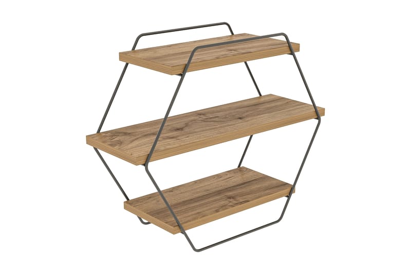 Væghylde Tatil væghylde 60x20 cm Træ/Natur, undefined