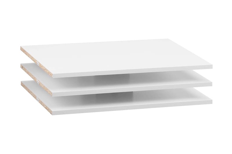 Verona Hylder 60 cm 3-pak - Hvid - Opbevaring - Hylder & Reoler - Væghylde & vægreol