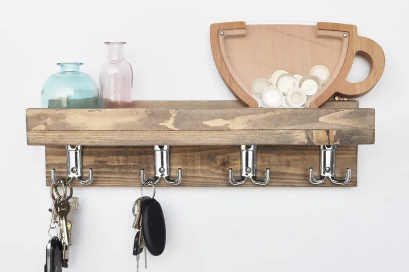 Vespia Køkkenhylde 40 cm, Valnød