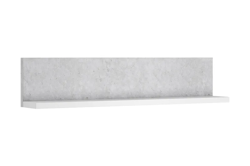 Wesley hylde, Hvid / træ