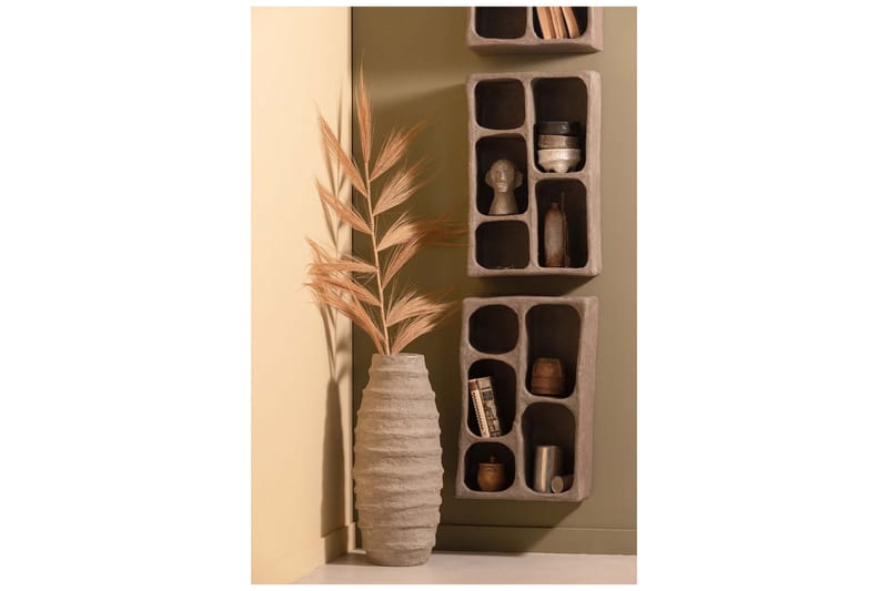 Woudmeer Væghylde 23x45cm - Grå - Opbevaring - Hylder & Reoler - Væghylde & vægreol