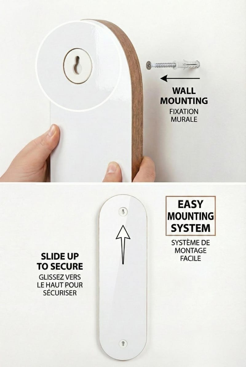 Virlin Væghylde 26x35x13 cm - Hvid - Opbevaring - Hylder & Reoler - Væghylde & vægreol