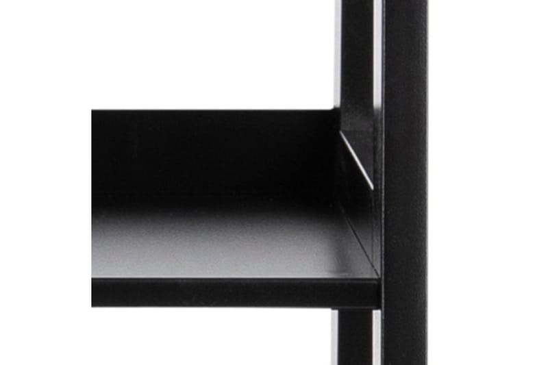 Wilele Bogreol 63 cm i Malet Træ - Sort - Opbevaring - Hylder & Reoler - Bogreol