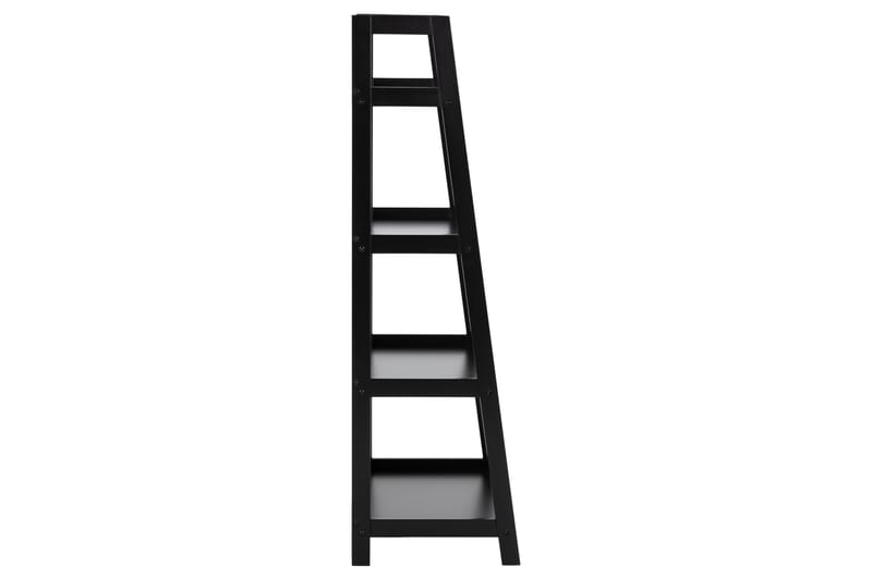 Wilele Bogreol 63 cm i Malet Træ - Sort - Opbevaring - Hylder & Reoler - Bogreol