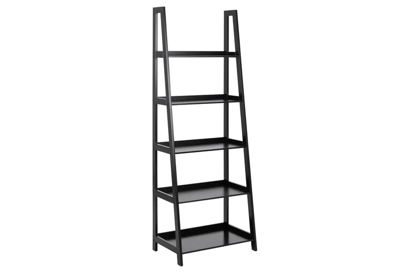 Wilele Bogreol 63 cm i Malet Træ, Sort
