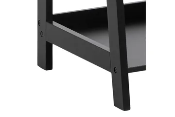 Wilele Bogreol 63 cm i Malet Træ - Sort - Opbevaring - Hylder & Reoler - Bogreol