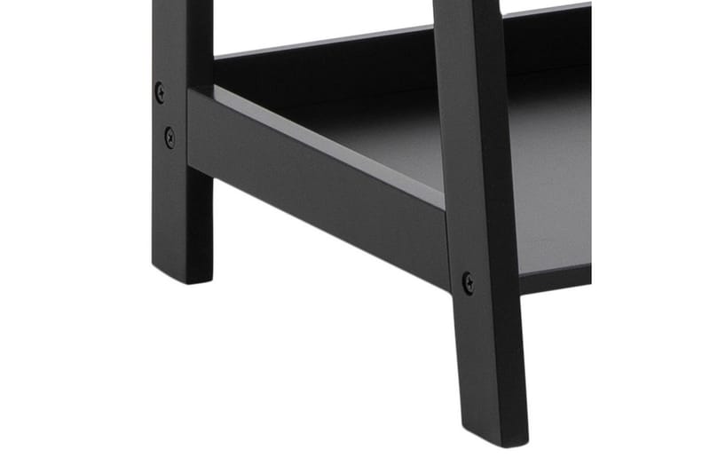 Wilele Bogreol 63 cm i Malet Træ - Sort - Opbevaring - Hylder & Reoler - Bogreol