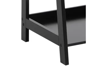 Wilele Bogreol 63 cm i Malet Træ - Sort - Opbevaring - Hylder & Reoler - Bogreol