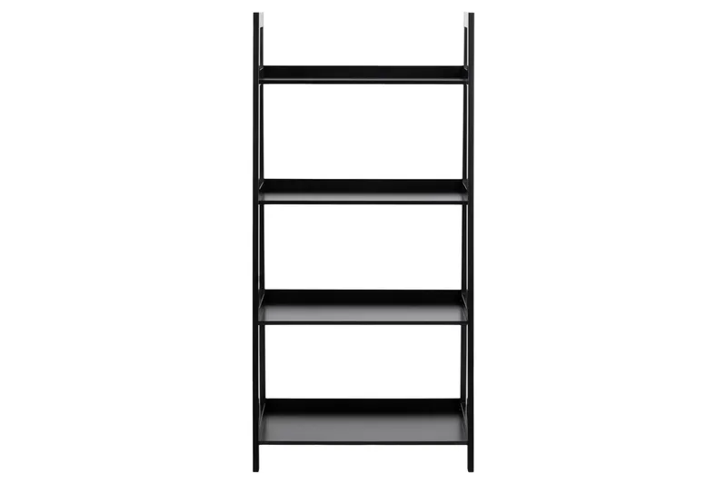 Wilele Bogreol 63 cm i Malet Træ - Sort - Opbevaring - Hylder & Reoler - Bogreol