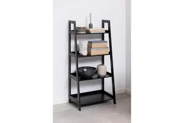 Wilele Bogreol 63 cm i Malet Træ - Sort - Opbevaring - Hylder & Reoler - Bogreol